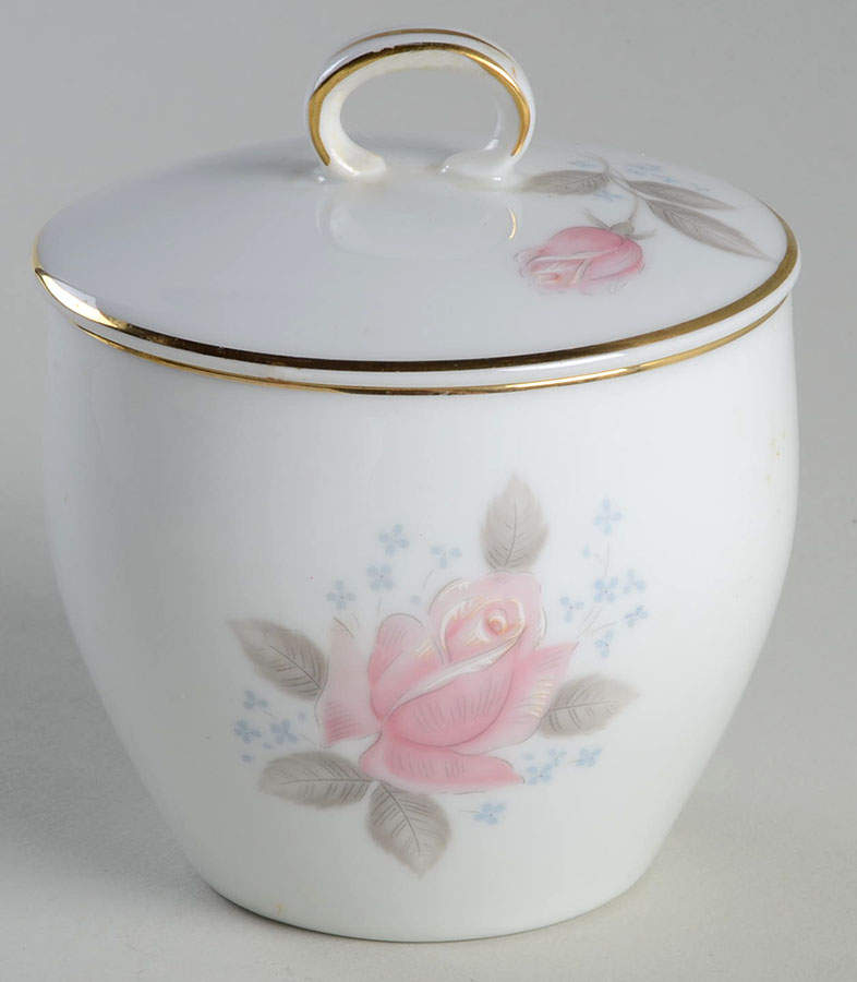 Roseville Sugar Bowl & Lid by Noritake-1