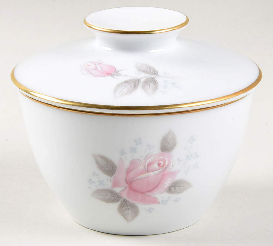 Roseville Sugar Bowl & Lid by Noritake-1