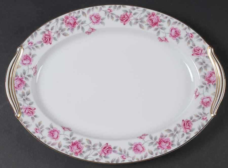 Rosewood 13" Oval Serving Platter by Noritake-1