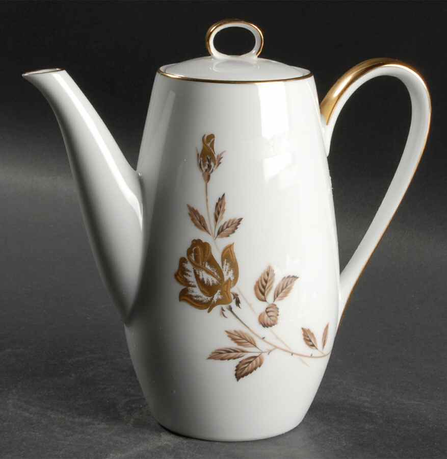 Rosewin Small Coffee Pot & Lid by Noritake-1