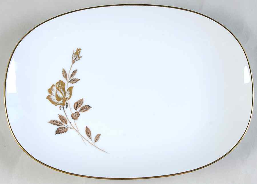 Rosewin 11" Oval Serving Platter by Noritake-1