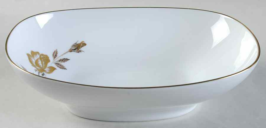 Rosewin 10" Oval Vegetable Bowl by Noritake-1