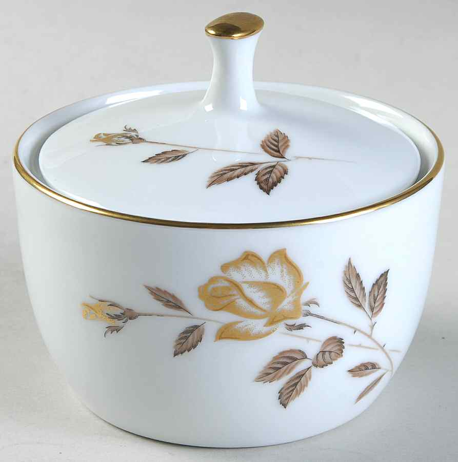 Rosewin Sugar Bowl & Lid by Noritake-1