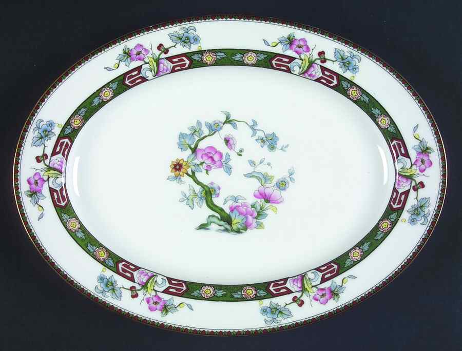 Rosewood 11" Oval Serving Platter by Noritake-1