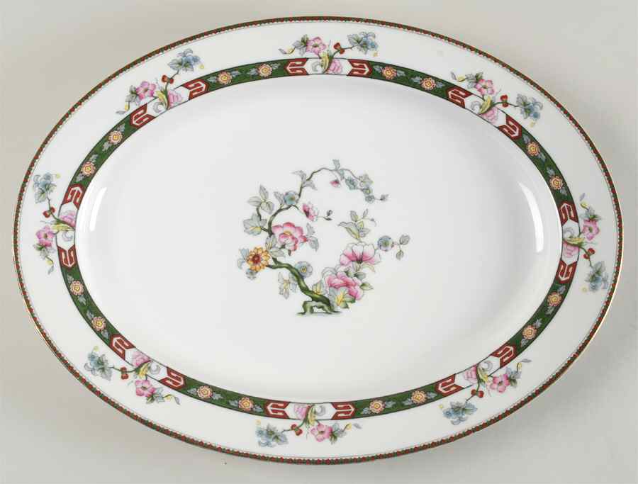 Rosewood 16" Oval Serving Platter by Noritake-1