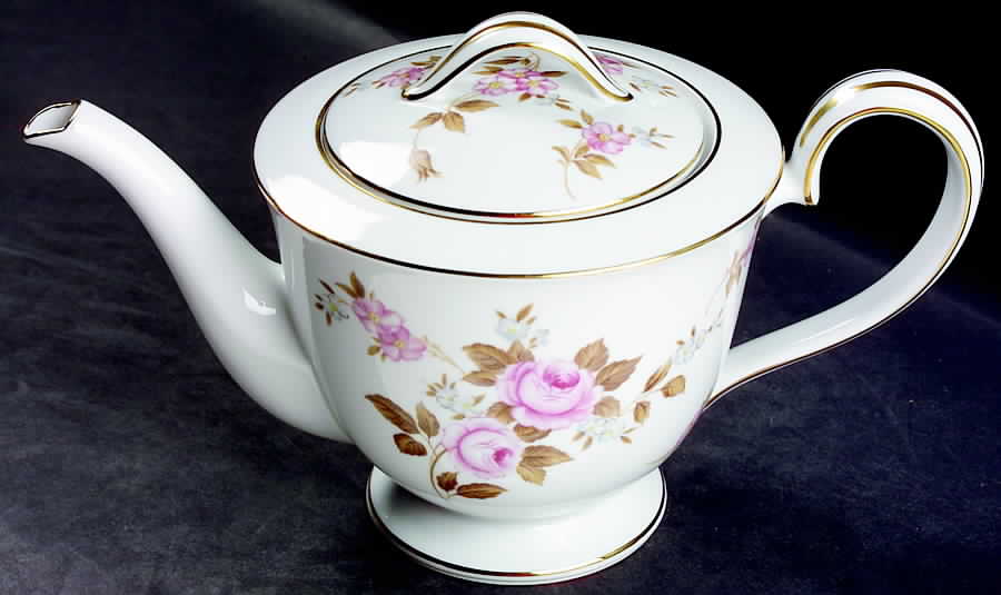 Rosilla Teapot & Lid by Noritake-1