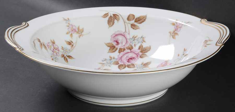 Rosilla 10" Round Vegetable Bowl by Noritake-1