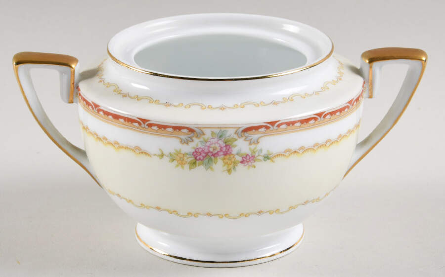 Rosina Sugar Bowl No Lid by Noritake-1