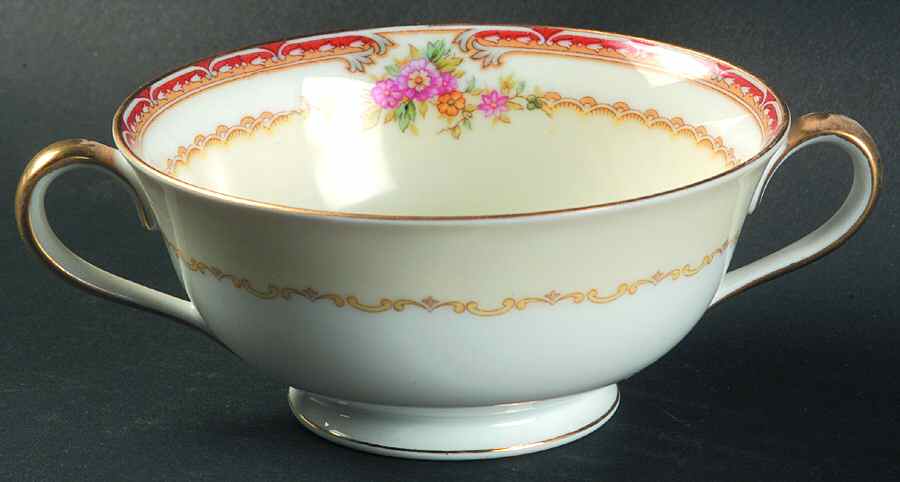 Rosina Footed Cream Soup Bowl by Noritake-1