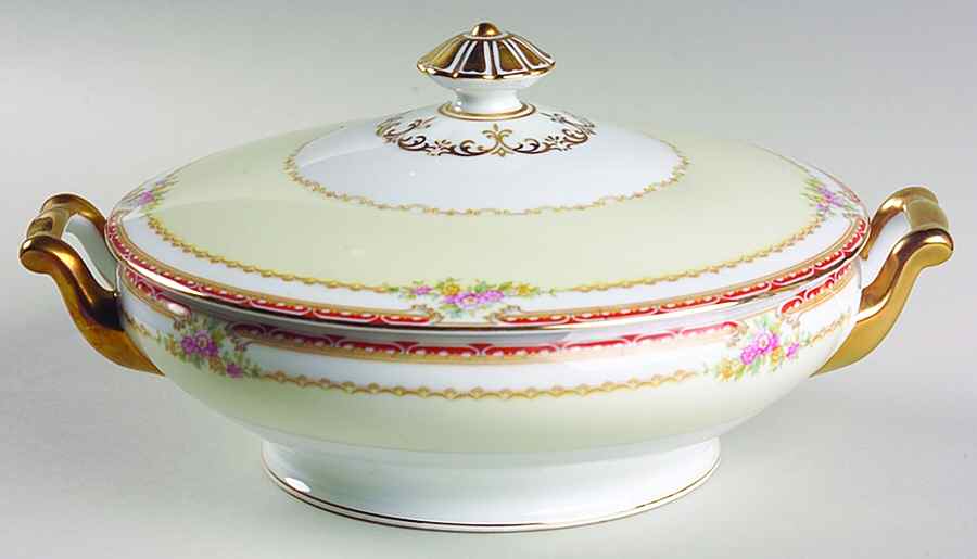 Rosina Round Covered Vegetable by Noritake-1