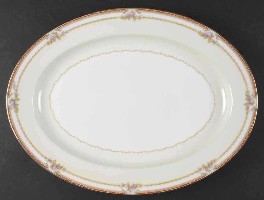 Rosina 16" Oval Serving Platter by Noritake-1