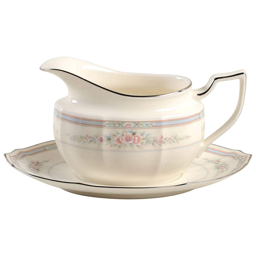 Rothschild Gravy Boat & Underplate by Noritake-1