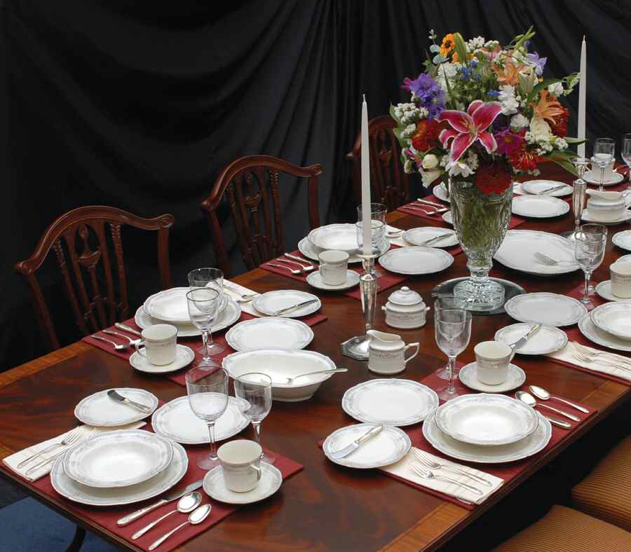Rothschild 55 Piece Estate Set by Noritake-1