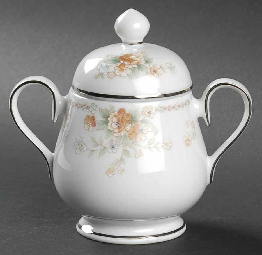 Roundelay Sugar Bowl & Lid by Noritake-1
