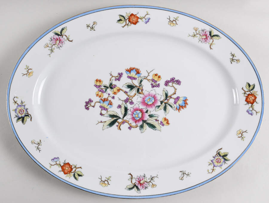 Rouen 13" Oval Serving Platter by Noritake-1