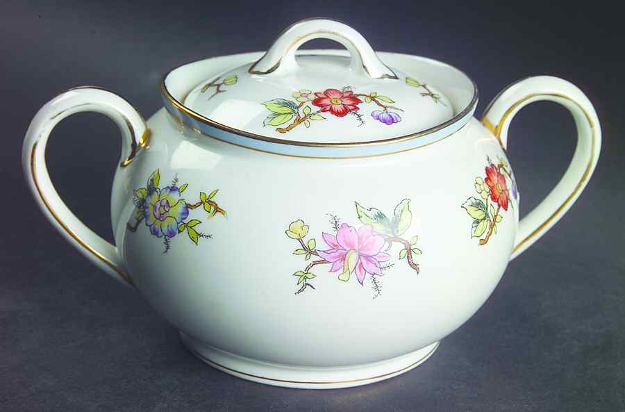 Rouen Sugar Bowl & Lid by Noritake-1