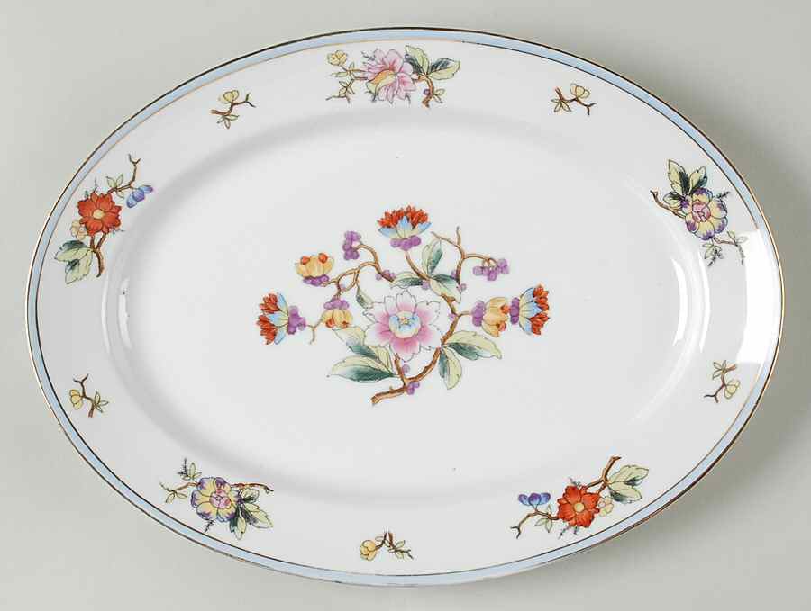 Rouen 11" Oval Serving Platter by Noritake-1