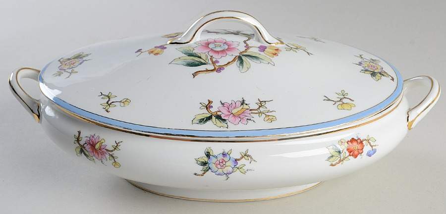 Rouen Oval Covered Vegetable by Noritake-1