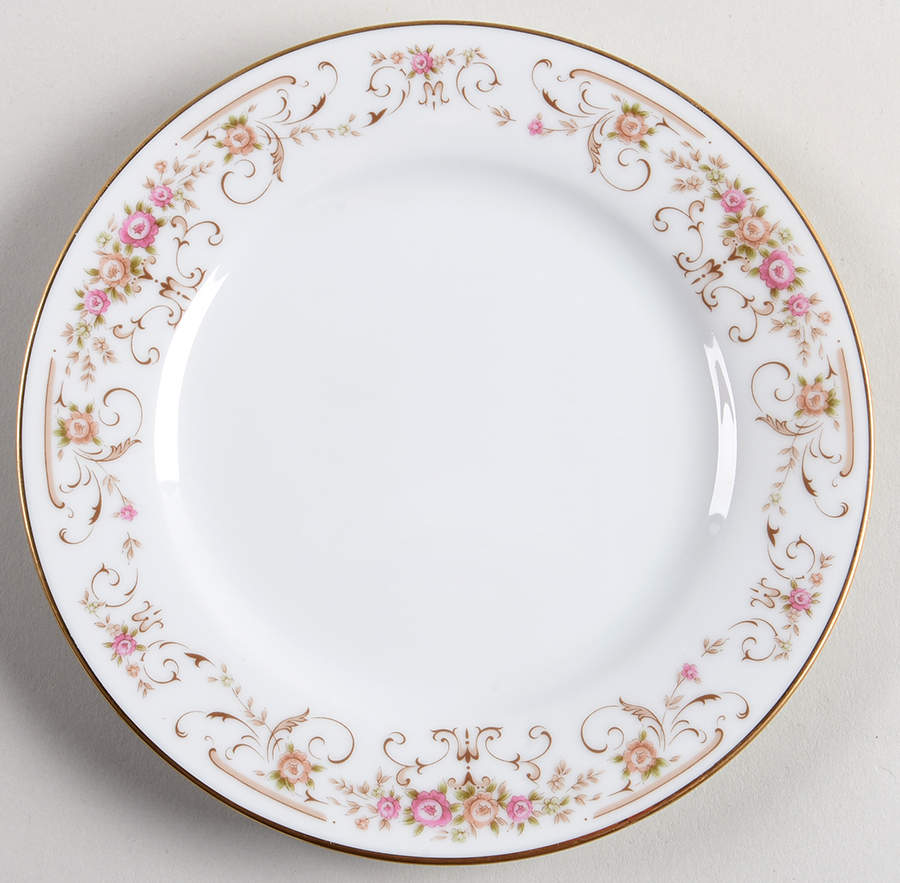 Rose Yard Bread & Butter Plate by Noritake-1