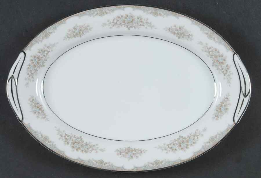 Royce 12" Oval Serving Platter by Noritake-1