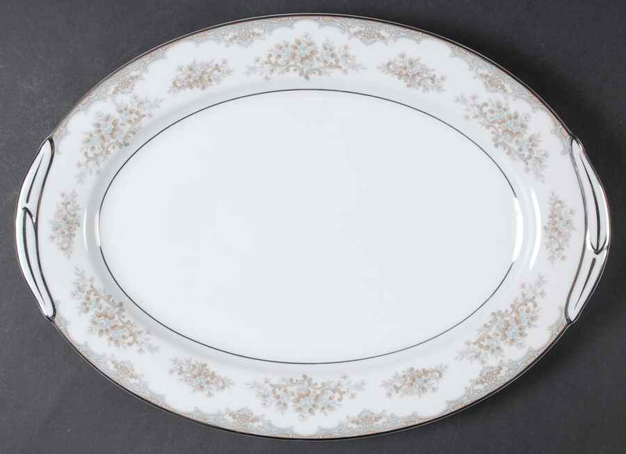 Royce 13" Oval Serving Platter by Noritake-1
