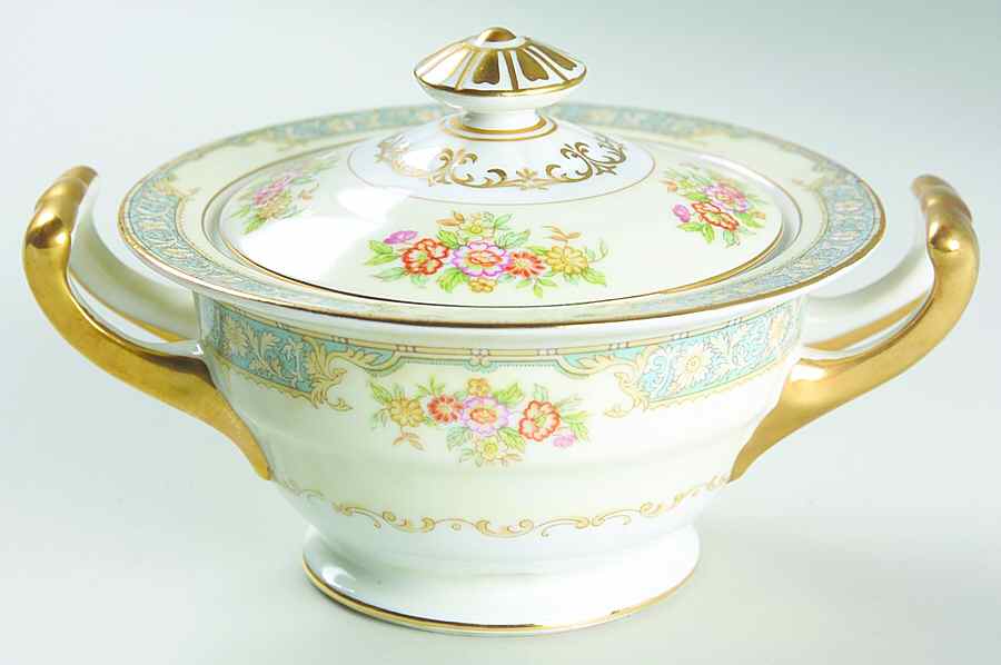 Royce Sugar Bowl & Lid by Noritake-1