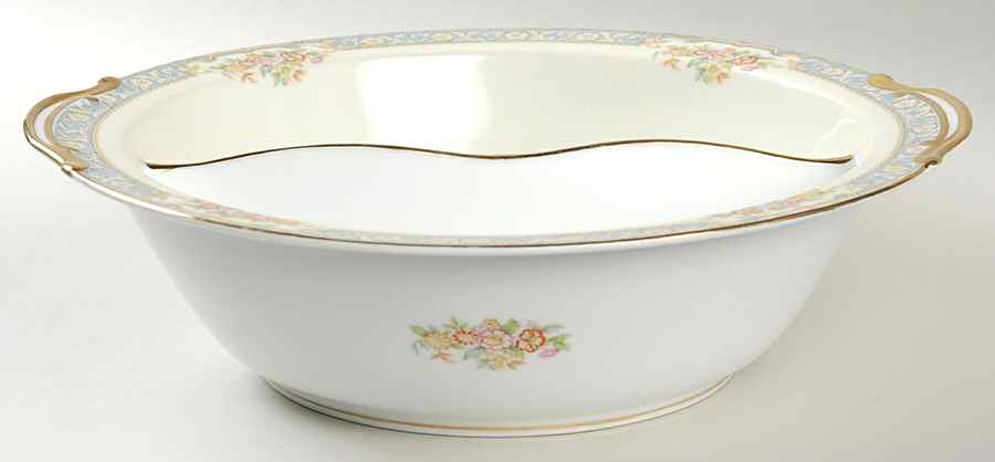 Royce Round Divided Vegetable Bowl by Noritake-1