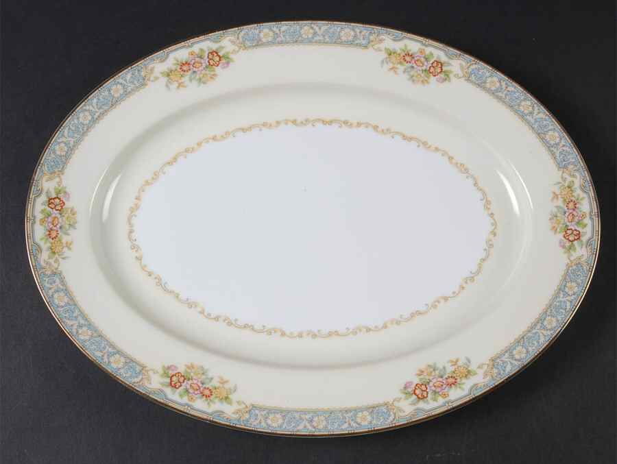 Royce 11" Oval Serving Platter by Noritake-1