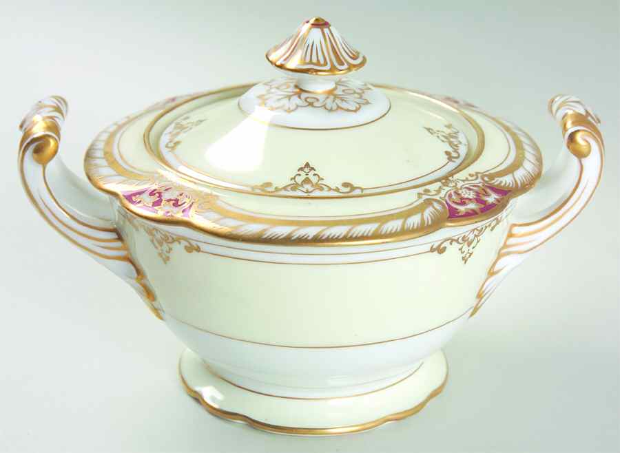Rubigold Sugar Bowl & Lid by Noritake-1
