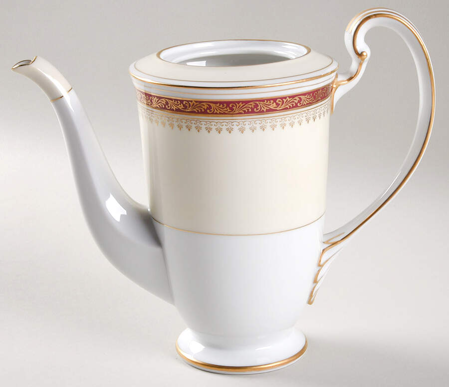 Rubeta Mini Coffee Pot No Lid by Noritake-1