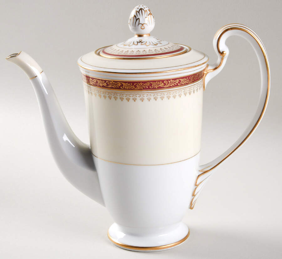 Rubeta Mini Coffee Pot & Lid by Noritake-1