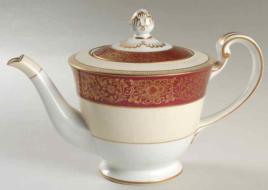 Rubigold Teapot & Lid by Noritake-1