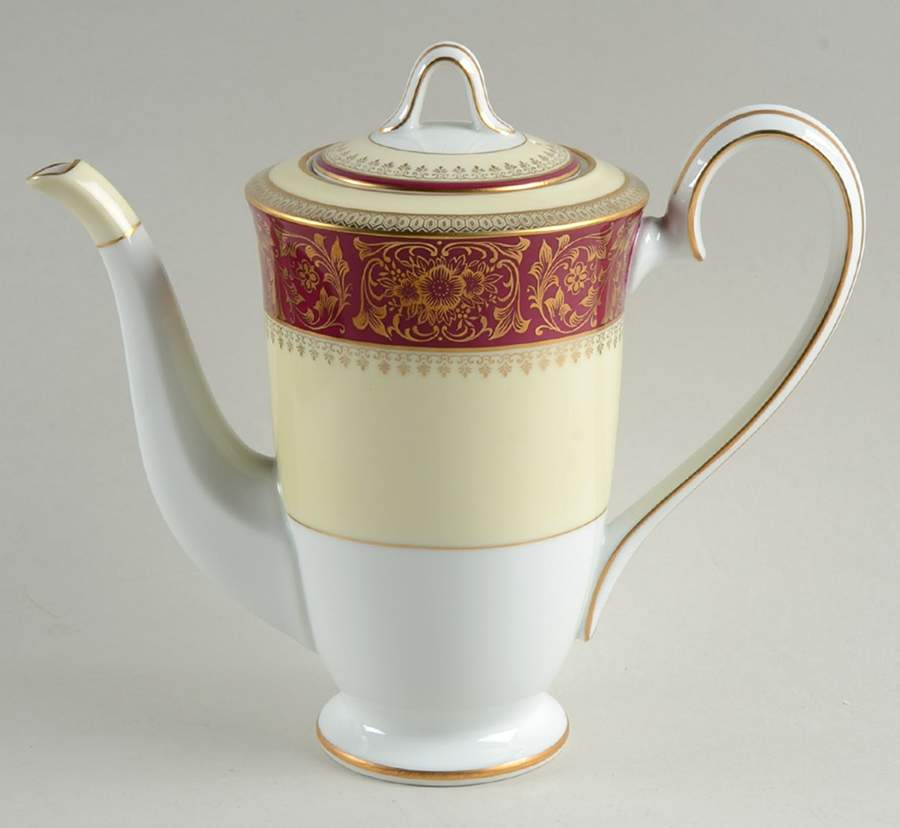 Rubigold Mini Coffee Pot & Lid by Noritake-1