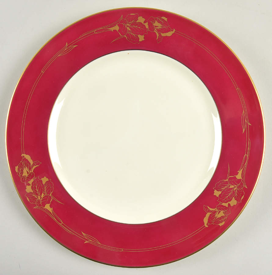 Ruby Garland Dinner Plate by Noritake-1