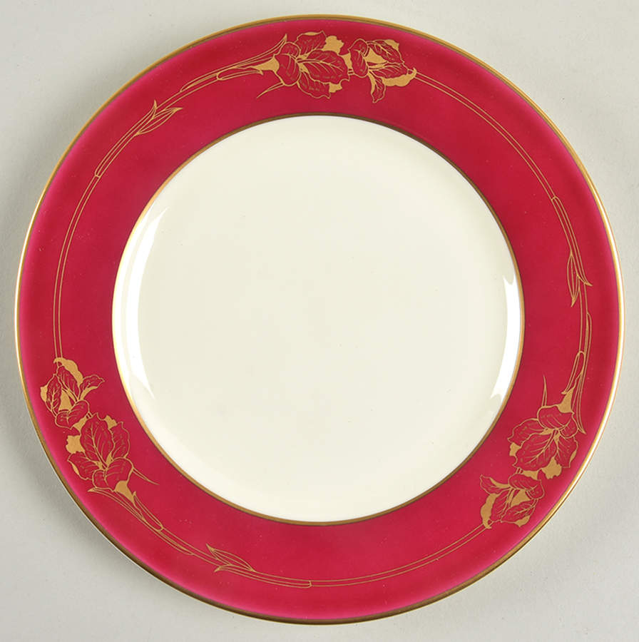Ruby Garland Bread & Butter Plate by Noritake-1