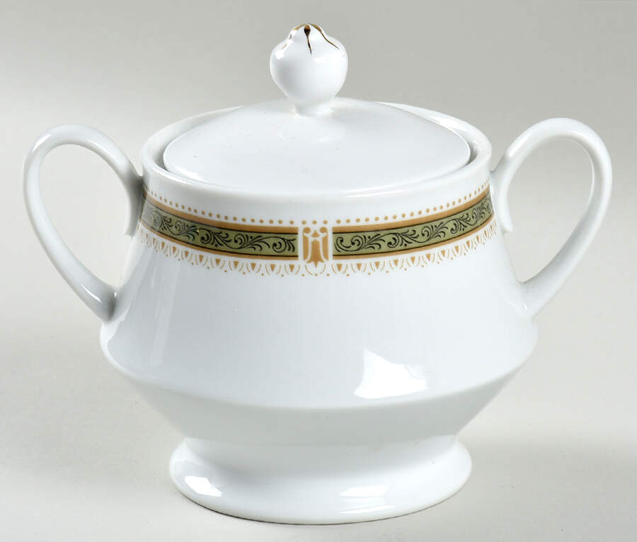 Ruskin Sugar Bowl & Lid by Noritake-1
