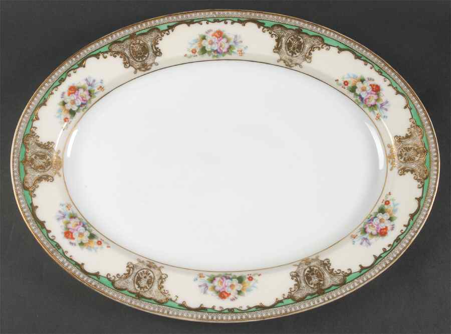 Sabina 16" Oval Serving Platter by Noritake-1