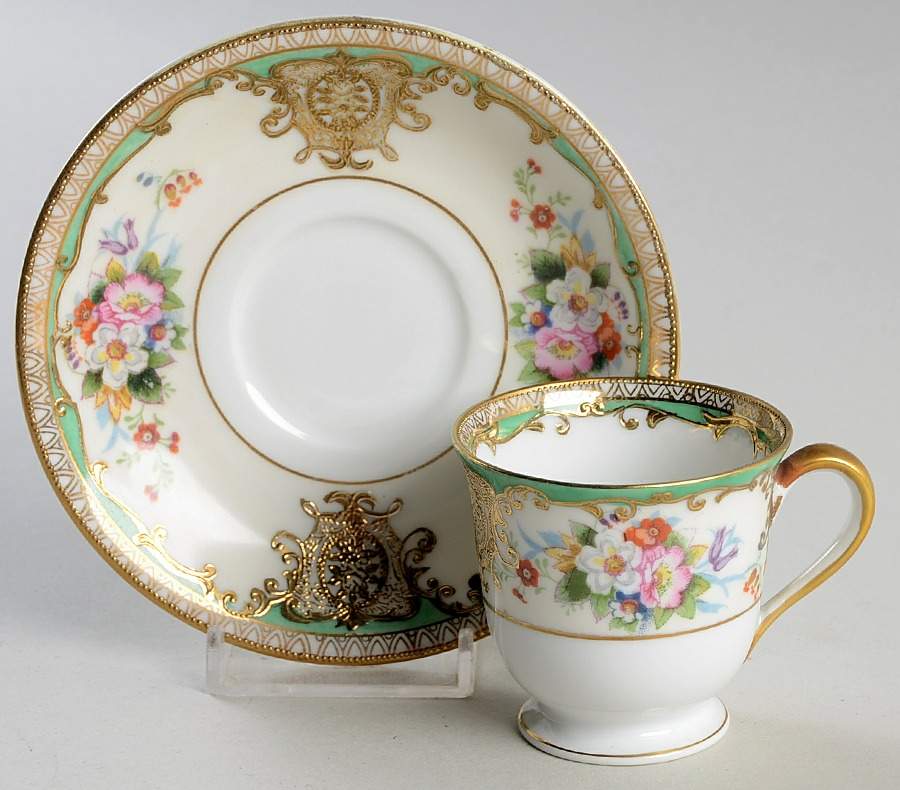 Sabina Footed Demitasse Cup & Saucer Set by Noritake-1