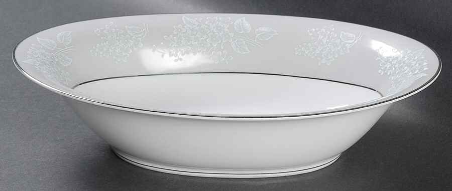 Sabrina 10" Oval Vegetable Bowl by Noritake-1