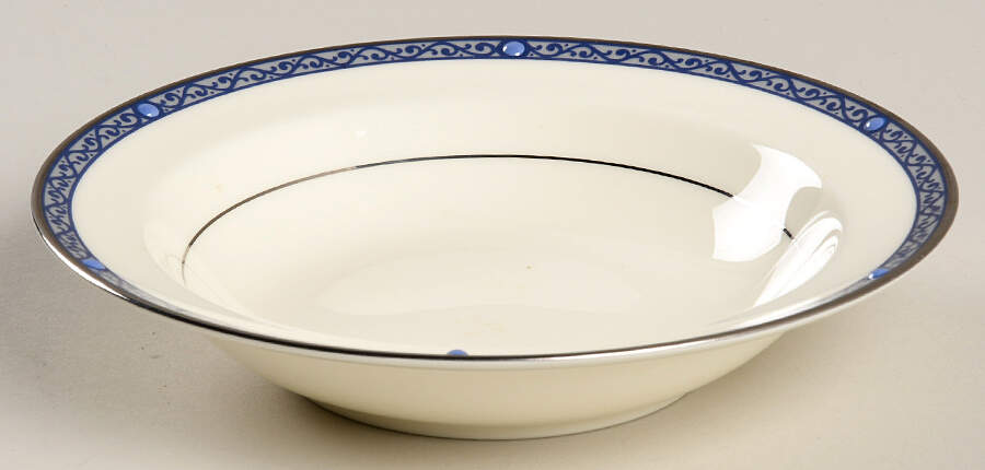 Sapphire Cathedral Rim Fruit/Dessert (Sauce) Bowl by Noritake-1