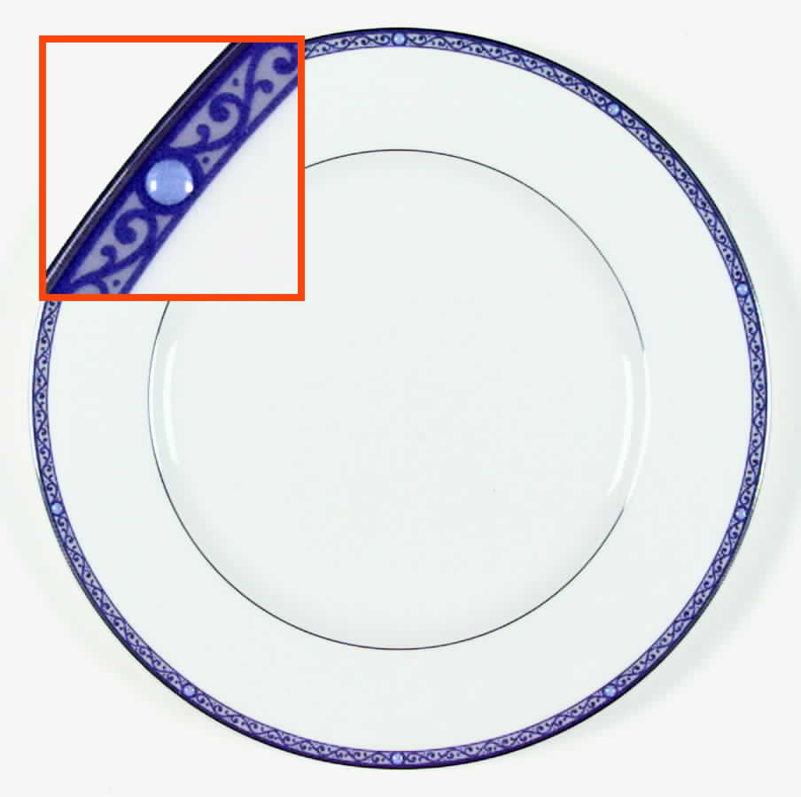 Sapphire Cathedral Dinner Plate by Noritake-1