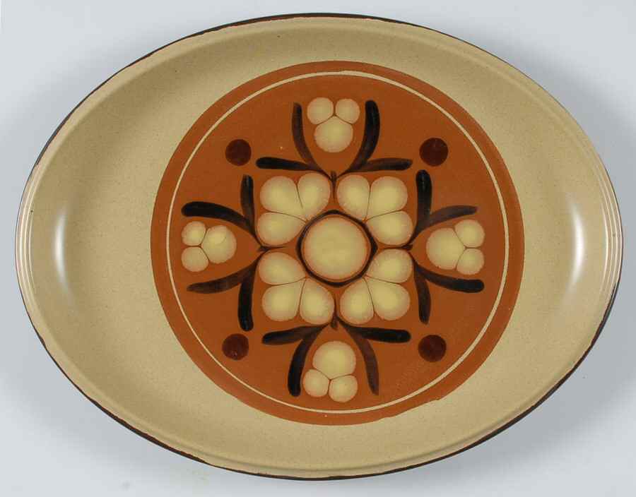 Safari 14" Oval Serving Platter by Noritake-1
