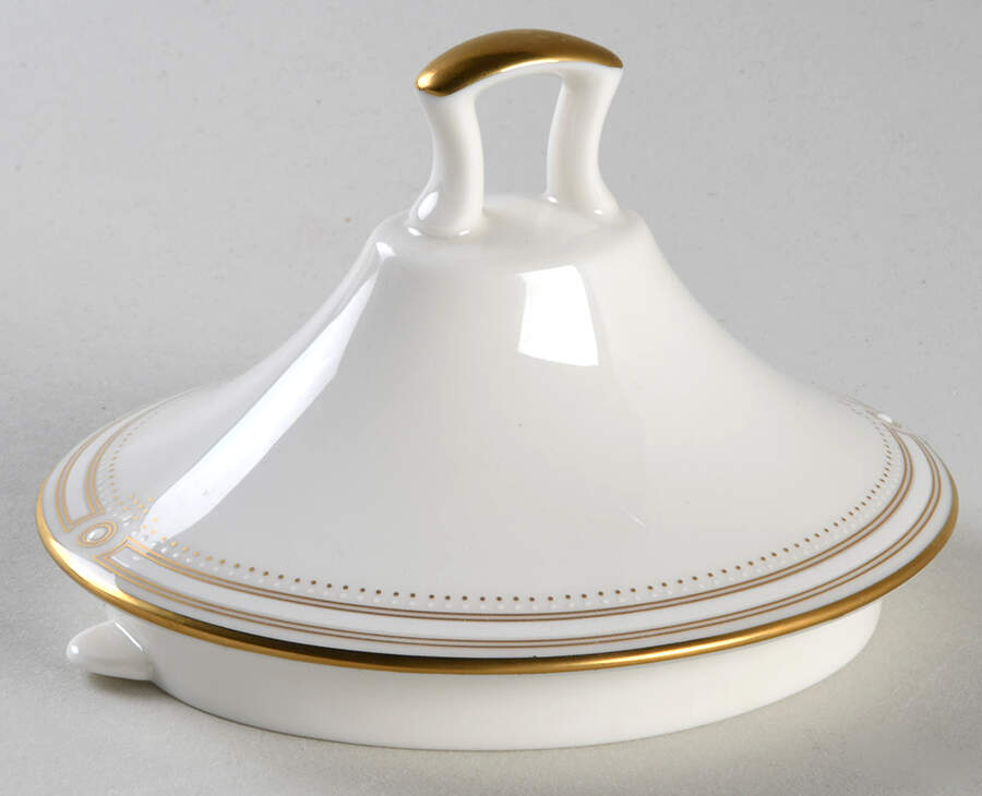 Satin Gown Lid for Teapot by Noritake-1