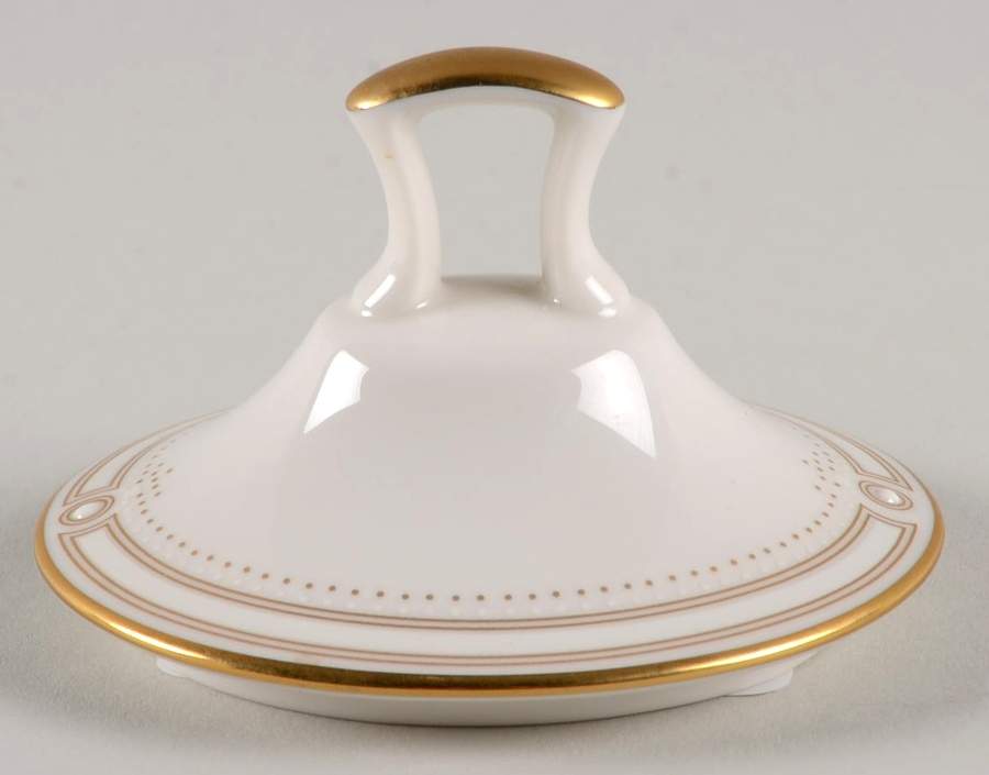 Satin Gown Lid for Sugar Bowl by Noritake-1
