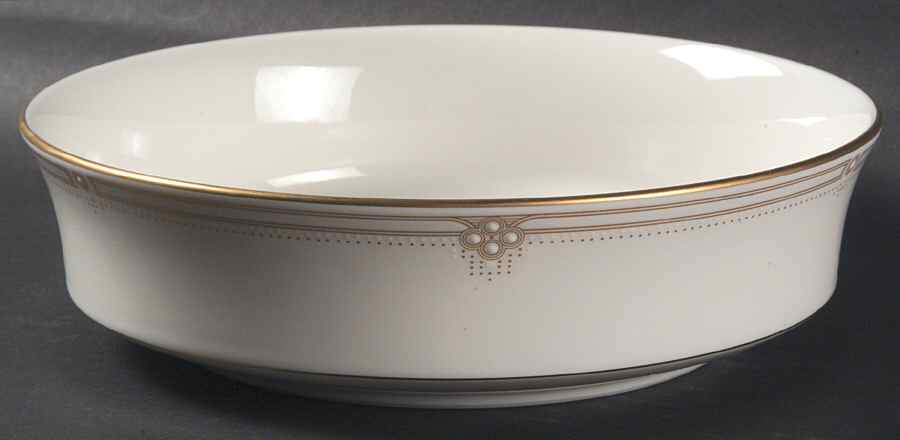 Satin Gown 8" Round Vegetable Bowl by Noritake-1