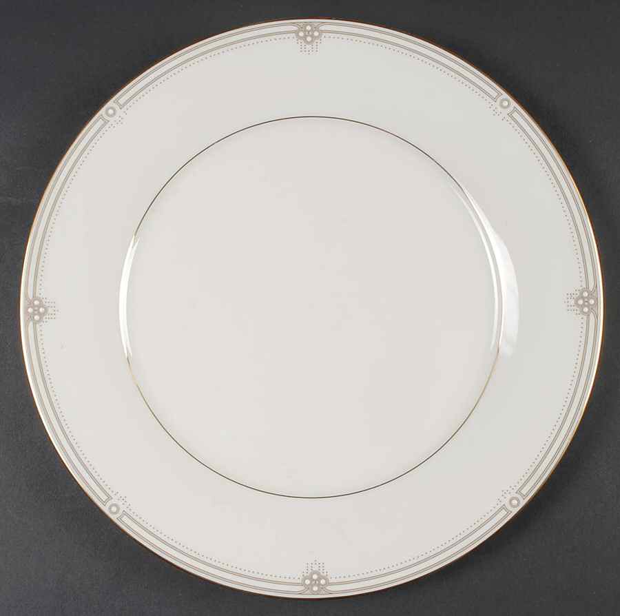 Satin Gown 12" Chop Plate (Round Platter) by Noritake-1
