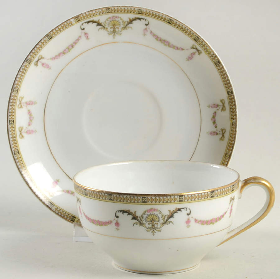 The Sahara Flat Cup & Saucer Set by Noritake-1
