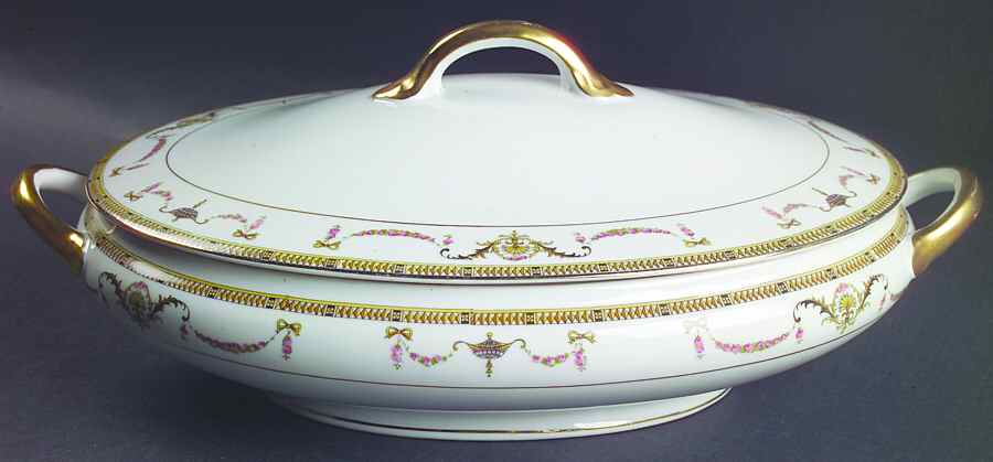 The Sahara Oval Covered Vegetable by Noritake-1