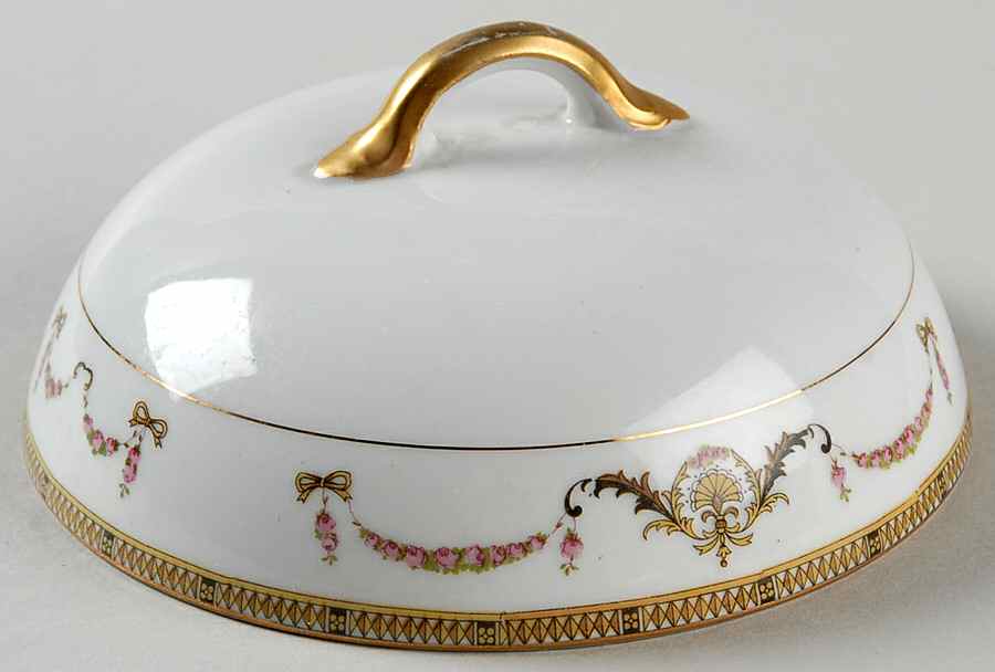 The Sahara Lid for Round Butter by Noritake-1