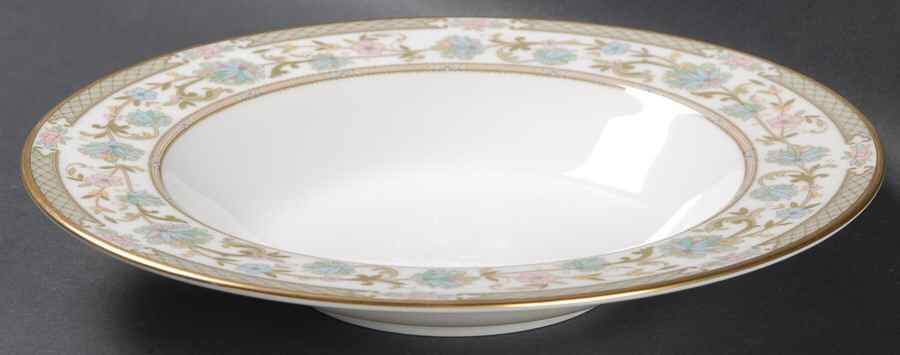 Sakura Rim Soup Bowl by Noritake-1